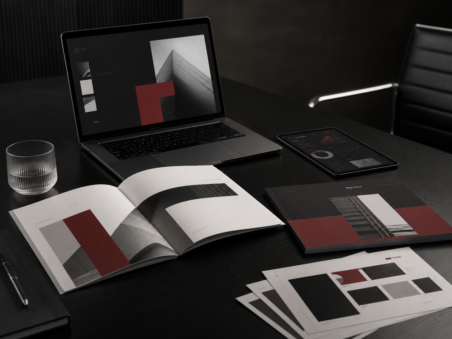 Professional presentation, proposal and dashboard templates arranged for client work